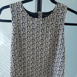 Faux Tweed Banana Republic Blouse